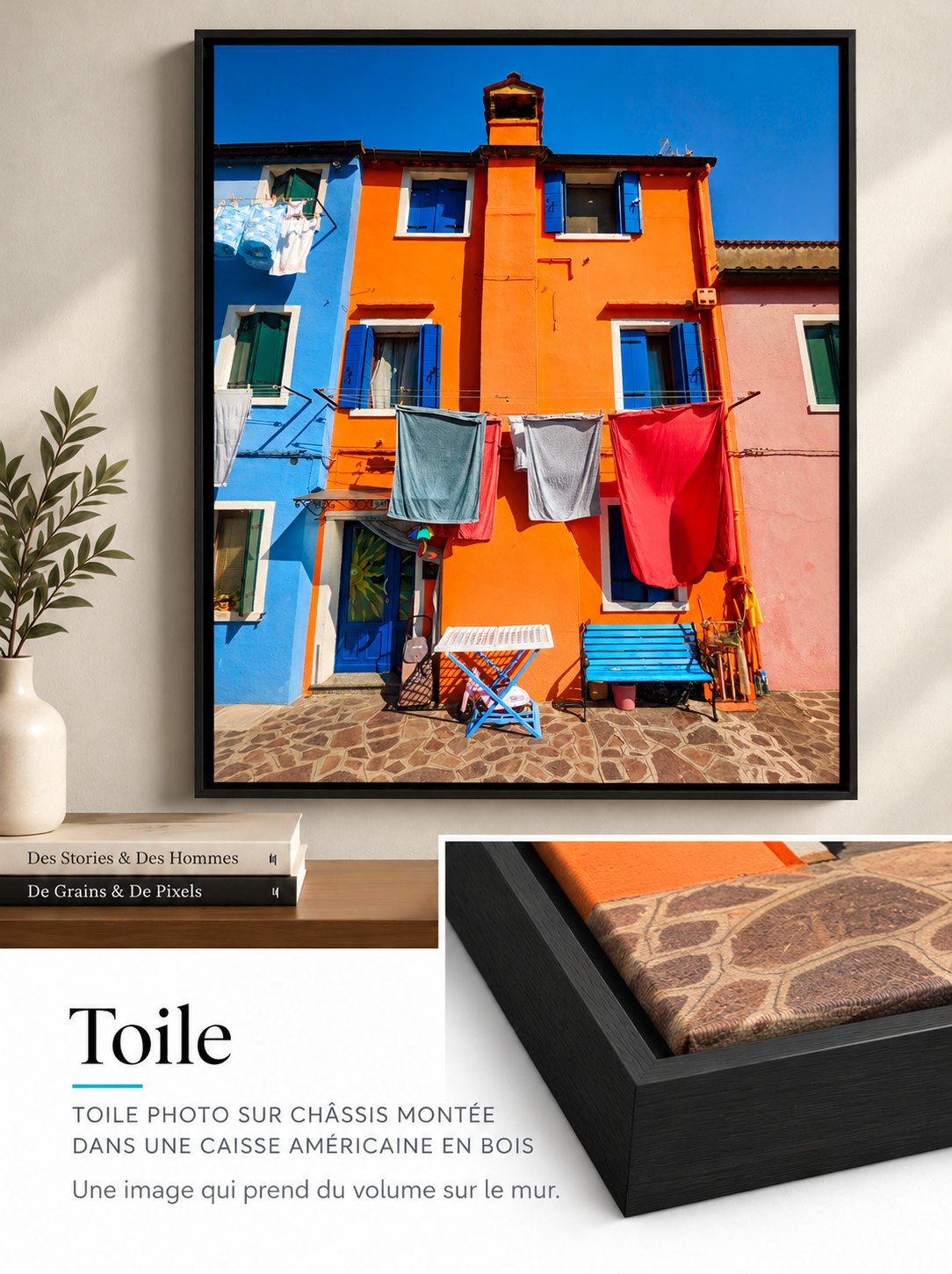 Toile photo — caisse américaine — visuel 2