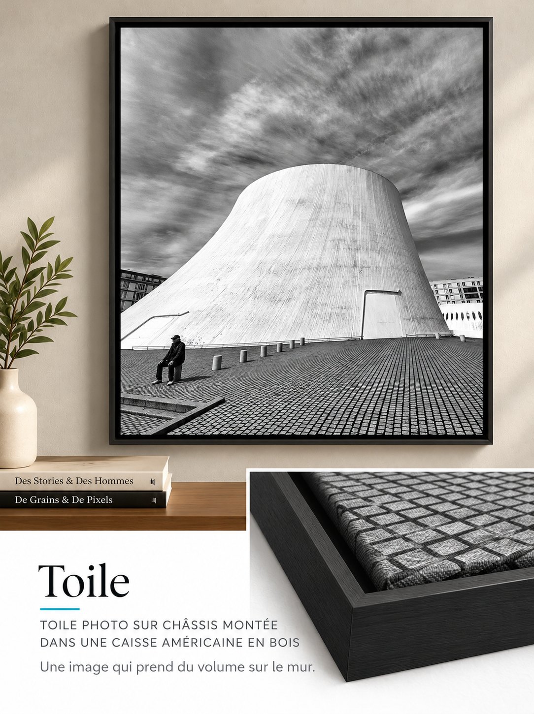 Toile photo — caisse américaine — visuel 1